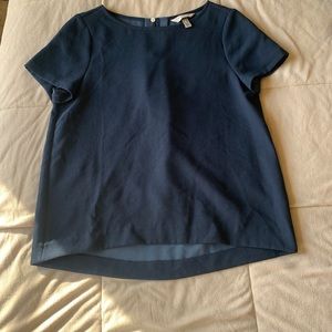 Lands End Canvas, Navy, short-sleeved Box Too, Size 12, Excellent Condition.